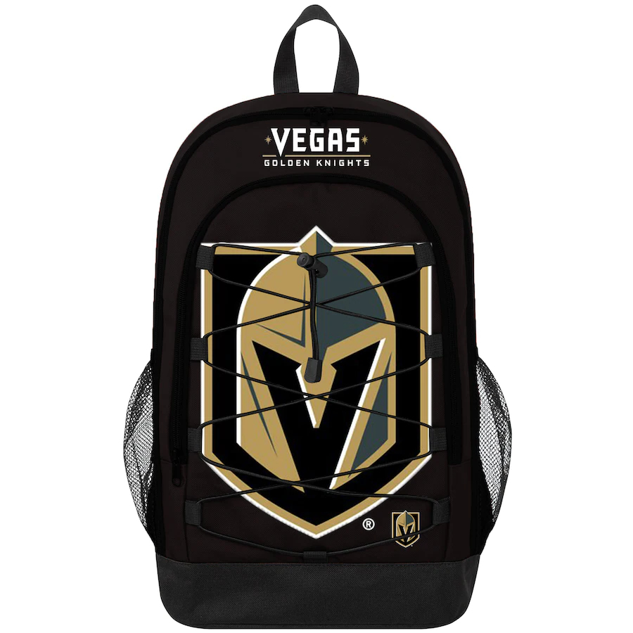 Vegas Golden Knights batoh na záda Foco Big logo Bungee Backpack - Vegas Golden Knights batohy, tašky, vaky
