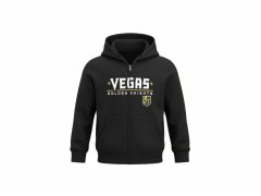 Vegas Golden Knights dětská mikina s&nbsp;kapucí Stated Full Zip Hoodie