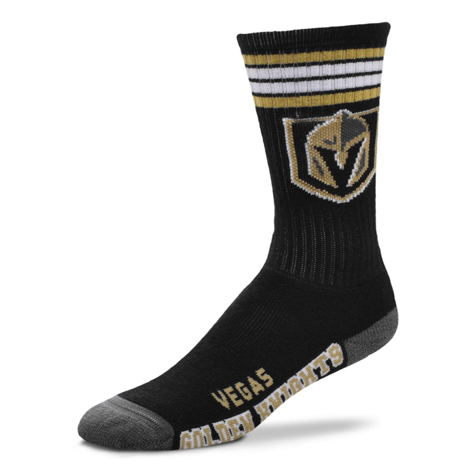 Vegas Golden Knights dětské ponožky 4 Stripes Crew - Vegas Golden Knights dětské oblečení
