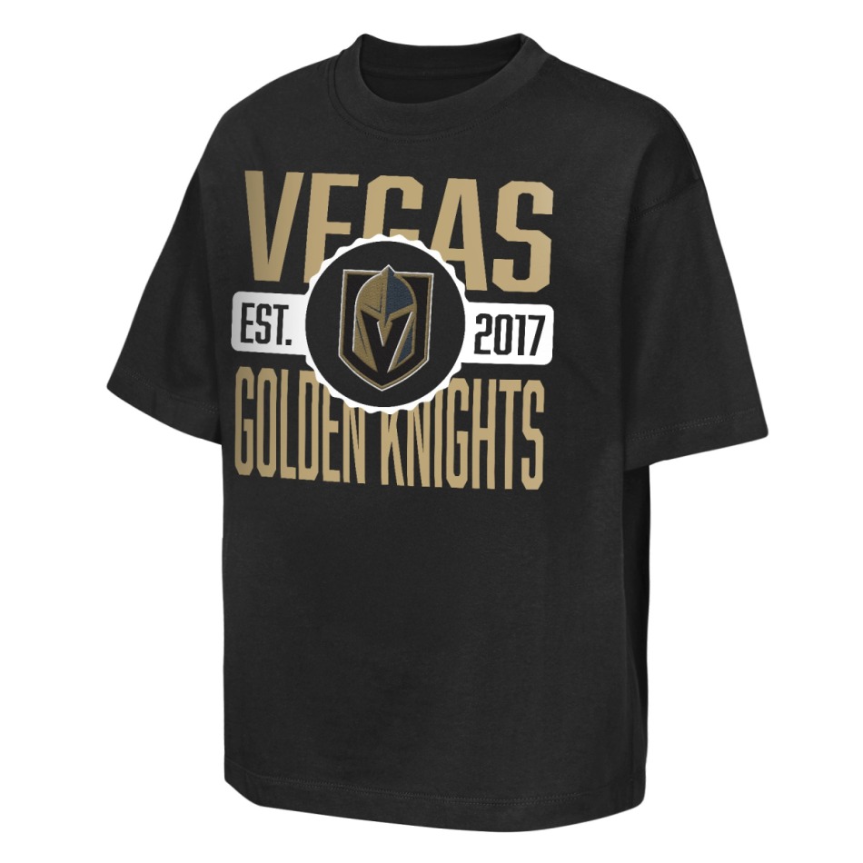 Vegas Golden Knights dětské tričko NHL Shot Speed Short Sleeve Elevated - Vegas Golden Knights dětské oblečení