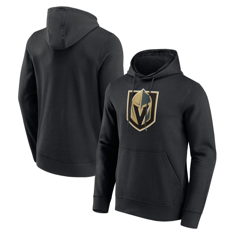 Vegas Golden Knights pánská mikina s&nbsp;kapucí Primary Logo Graphic Hoodie - VALUE - Vegas Golden Knights mikiny, bundy, kalhoty