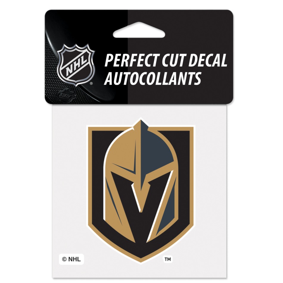 Vegas Golden Knights samolepka Perfect Cut Color Decal - Vegas Golden Knights ostatní suvenýry