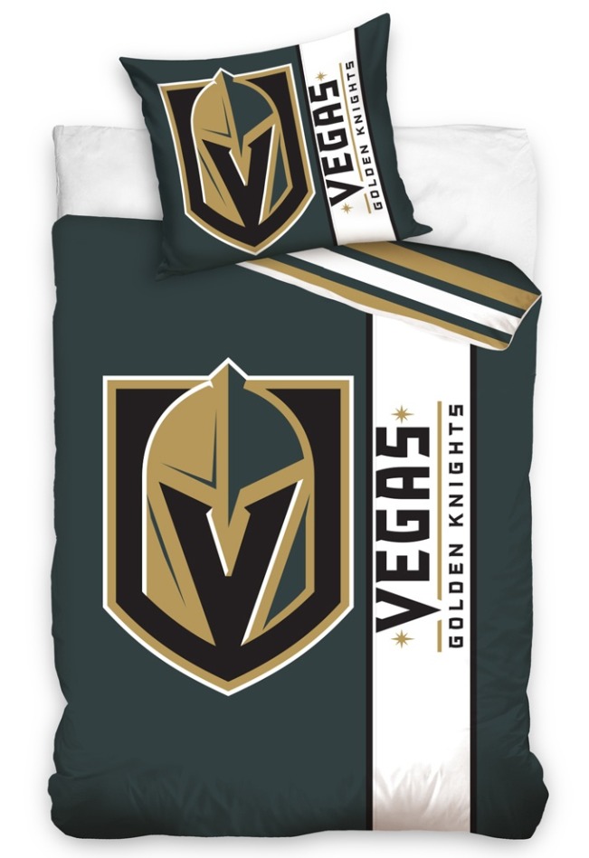 Vegas Golden Knights povlečení na jednu postel TIP Belt - Vegas Golden Knights povlečení, ručníky, deky