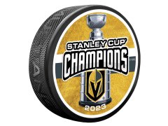 Vegas Golden Knights puk Stanley Cup Champions Puck - 2023 CHAMPS