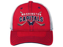 Washington Capitals dětská čepice baseballová kšiltovka Lockup Meshback Adjustable