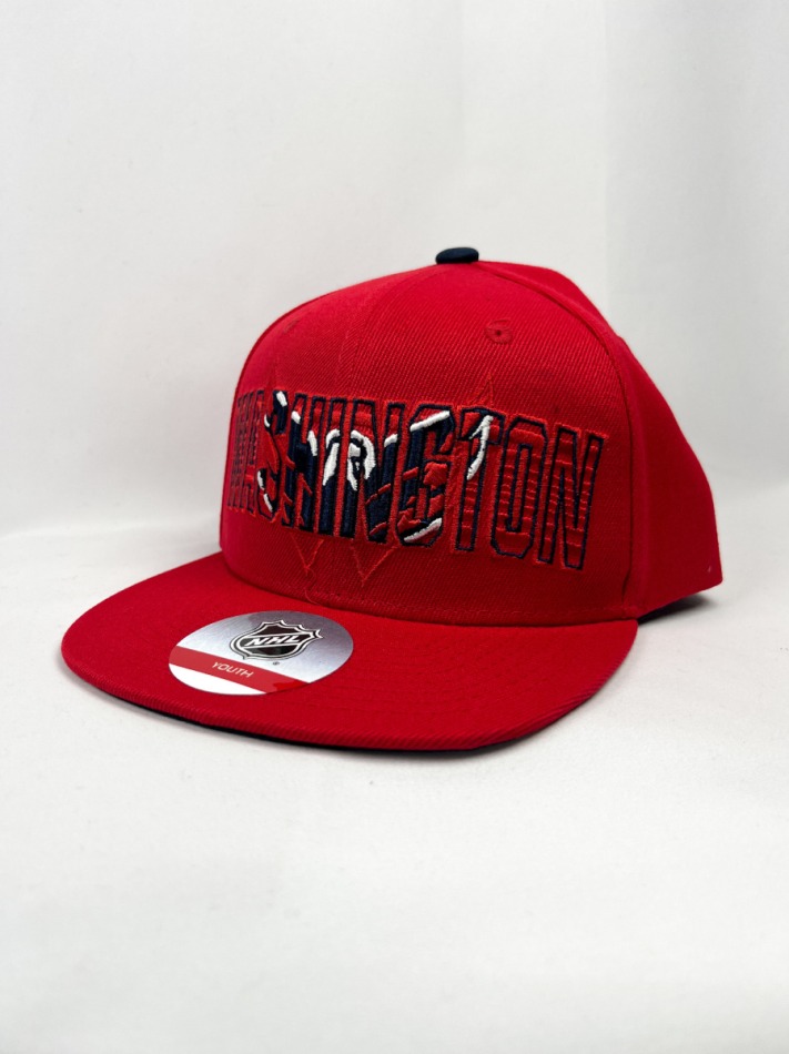 Washington Capitals dětská čepice flat kšiltovka Life Style Graphic Snapback - Washington Capitals dětské oblečení