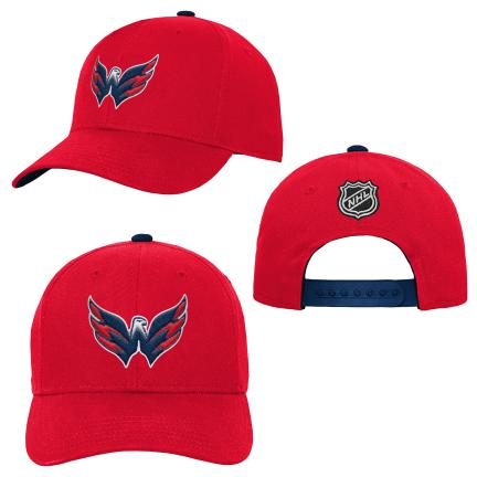 Washington Capitals dětská čepice baseballová kšiltovka Precurved Snap