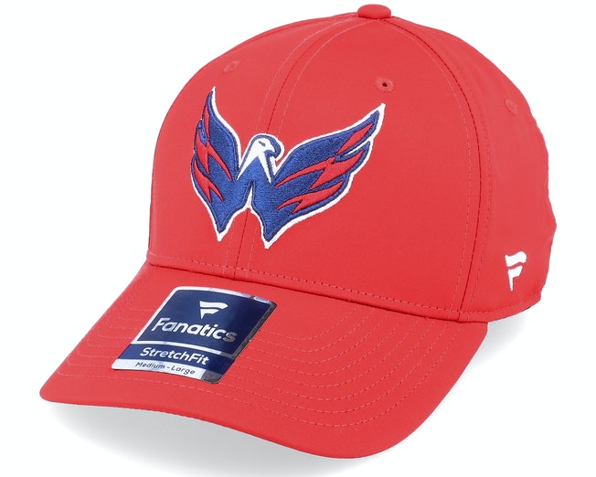 Washington Capitals čepice baseballová kšiltovka core flex cap - Washington Capitals kšiltovky, čepice, rukavice