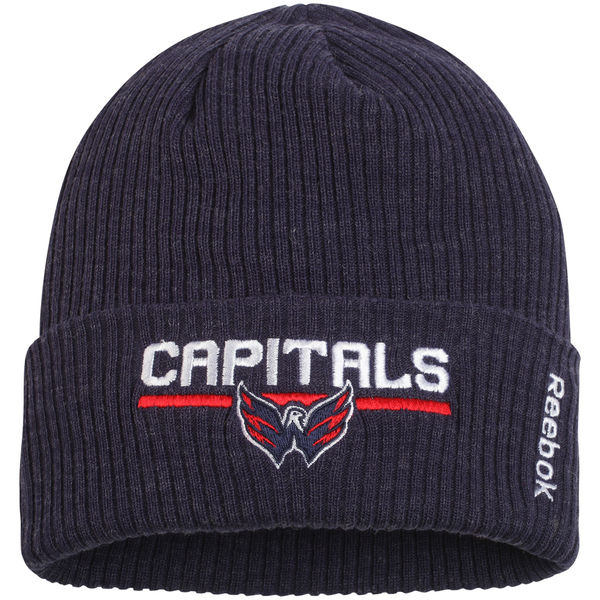 Washington Capitals zimní kulich blue Locker Room 16 - Washington Capitals kšiltovky, čepice, rukavice