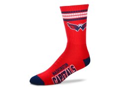Washington Capitals ponožky 4 Stripes Crew
