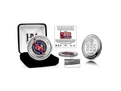 Washington Capitals sběratelská mince Alex Ovechkin #8 The GR8 Chase Scorer 39mm Silver Coin