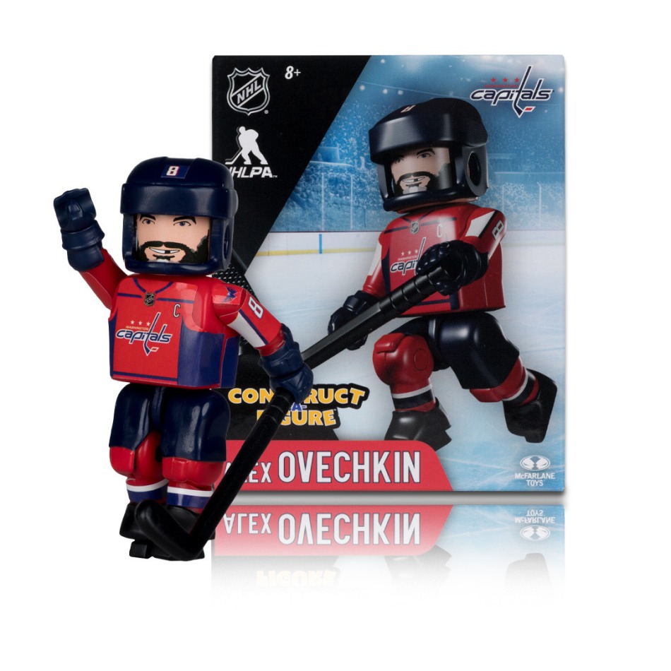 Washington Capitals figurka Alex Ovechkin #8 NHL Construct - Washington Capitals ostatní suvenýry