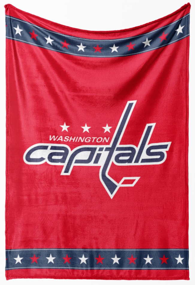 Washington Capitals fleecová deka Essential 150x200 cm - Washington Capitals povlečení, ručníky, deky