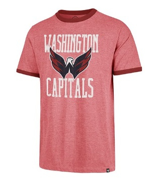 Washington Capitals pánské tričko Belridge 47 Capital Ringer Tee - Washington Capitals trička, polo trička, košile