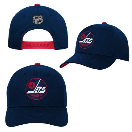 Winnipeg Jets dětská čepice baseballová kšiltovka 3Rd Jersey Precurved Snap
