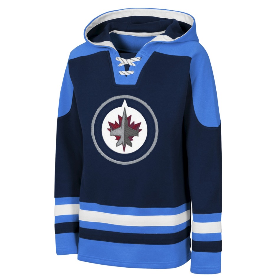Winnipeg Jets dětská mikina s&nbsp;kapucí NHL Ageless Must Have – Home Pullover - Winnipeg Jets dětské oblečení