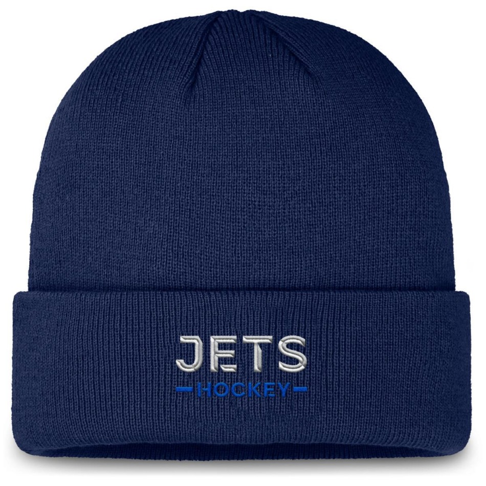 Winnipeg Jets zimní čepice Authentic Pro A/Cap Cuffed - Winnipeg Jets kšiltovky, čepice, rukavice