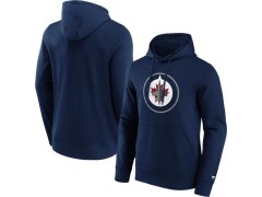 Winnipeg Jets pánská mikina s&nbsp;kapucí Primary Logo Graphic navy